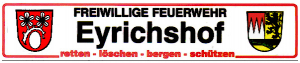Fahrzeugweihe der FFW Eyrichshof
