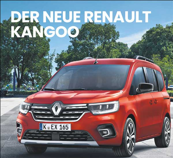 der neue Renault Kangoo beim Autohaus Rost