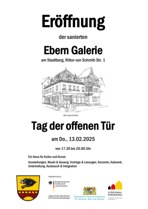 offizielle Eröffnung der Ebern Galerie