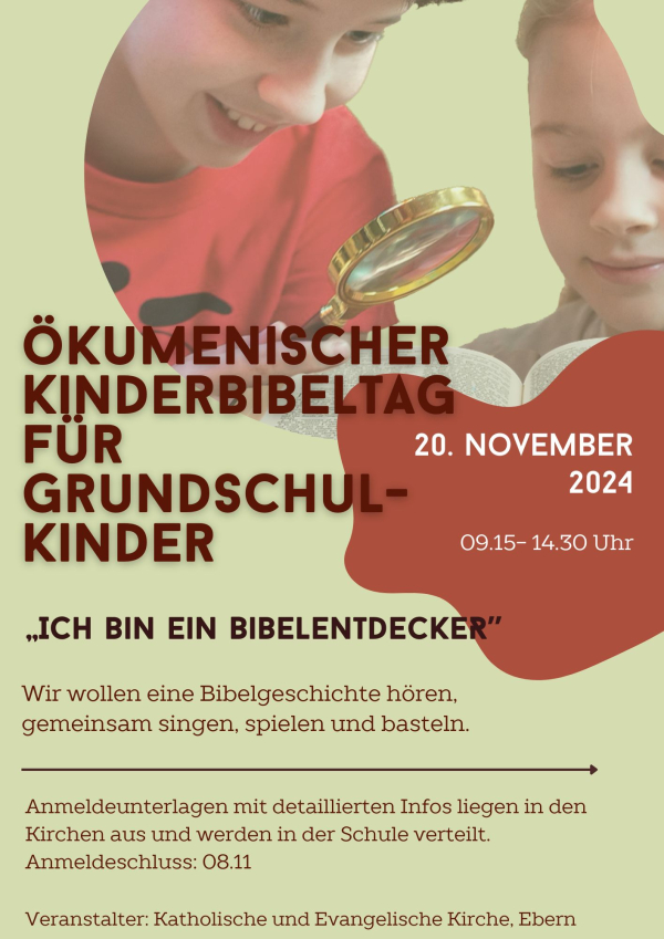 ökumenischer Kinderbibeltag