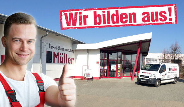 Parkett &amp; Raumausstattung Müller sucht Auszubildende/n