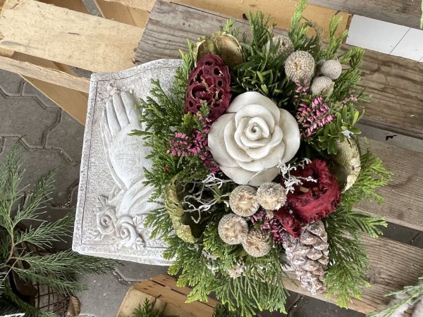 Grabschmuck von der Gärtnerei Bach