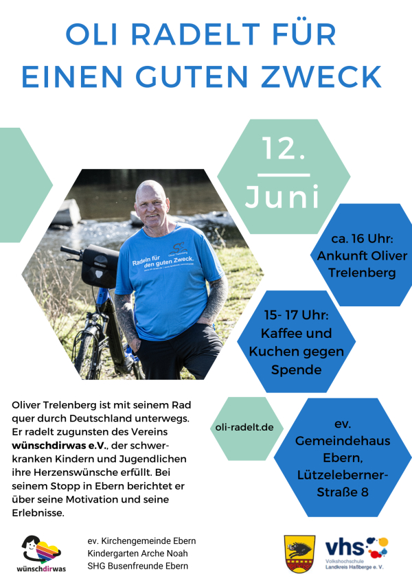 Krebspatient radelt für guten Zweck