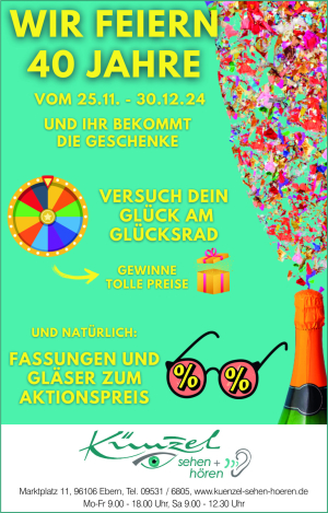 40 Jahre Künzel sehen + hören