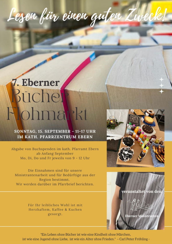 7. Eberner Bücher Flohmarkt