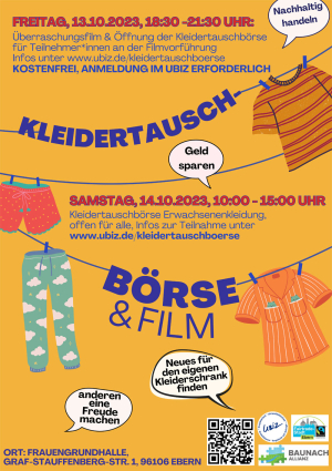 Tauschen statt kaufen – Kleidertauschbörse in Ebern