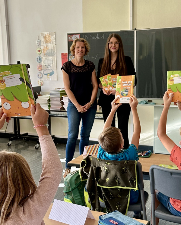 Mit dem Möhrchenheft fair durch das neue Schuljahr