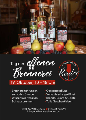 Brennerei Reuter öffnet ihre Türen