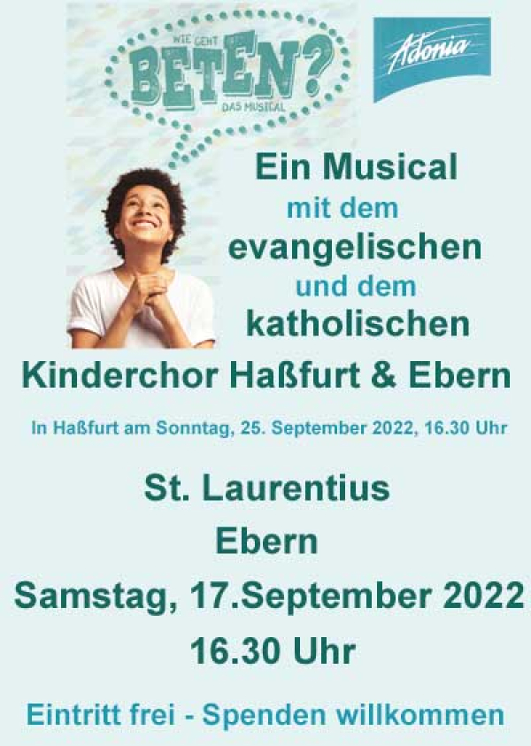 Kindermusical &quot;Wie geht Beten?&quot;