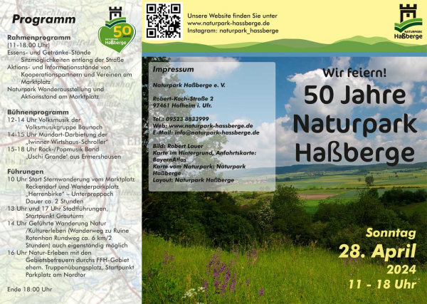 50 Jahre Naturpark Haßberge – Ein Jubiläum der Natur und Gemeinschaft