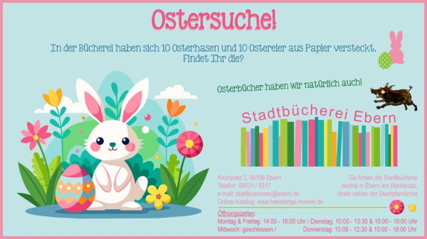 Ostern in der Eberner Stadtbücherei