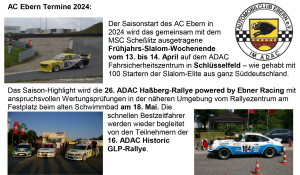 Saisonstart beim AC Ebern