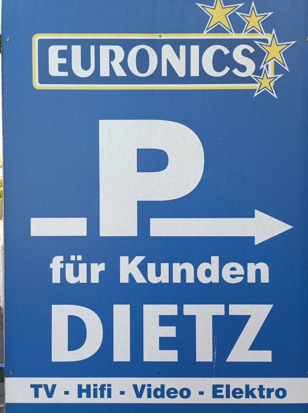 Straßensperrung in der Bahnhofstrasse
