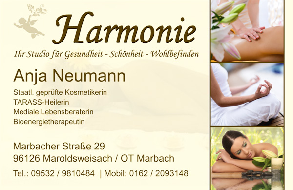 Harmonie - Kosmetikstudio, ist wieder für euch da