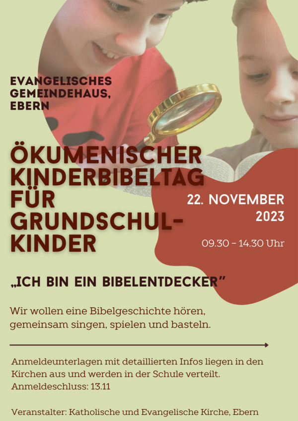 ökumenischer Kinderbibeltag