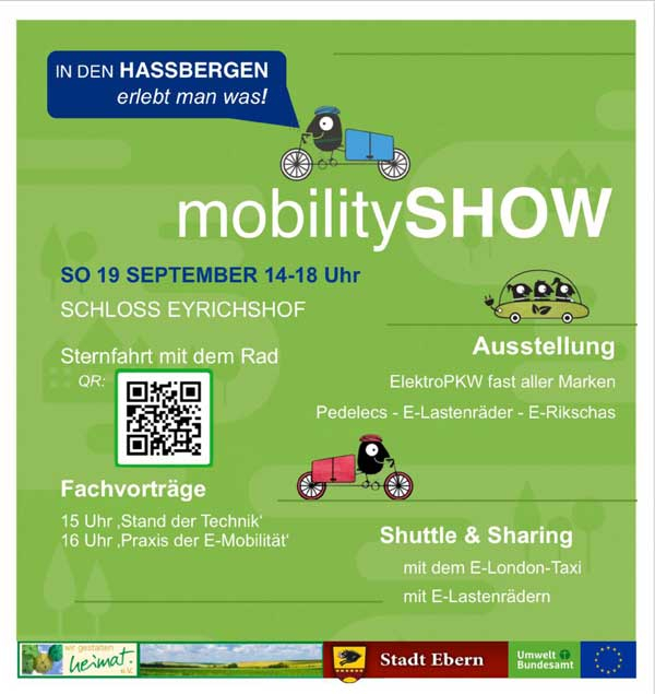 Mobilitätswoche im Landkreis Hassberge