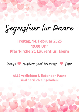 Segensfeier für Paare