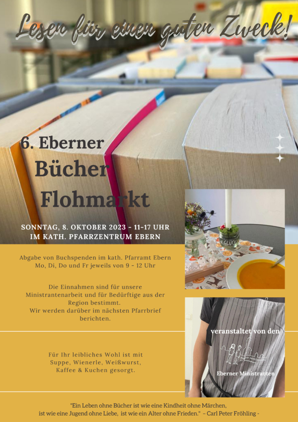 6. Eberner Bücher Flohmarkt