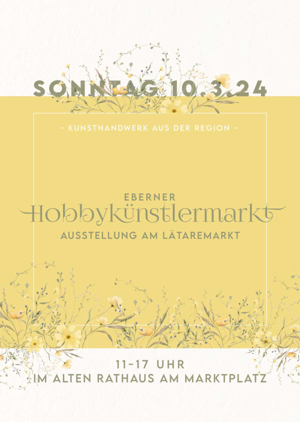 Hobbykünstlermarkt zum Lätaremarkt 2024