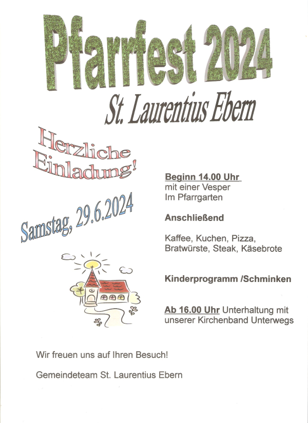 Pfarrfest St. Laurentius Ebern