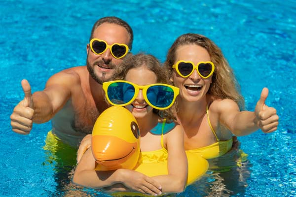 Langer Badeabend im Eberner Freibad