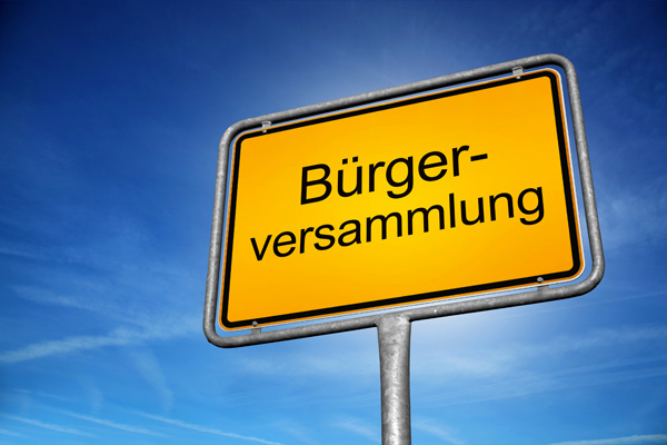 Bürgerversammlungen 2020