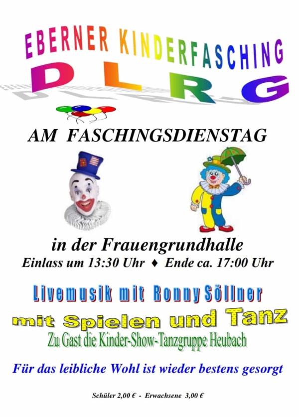 Eberner Kinderfasching der DLRG