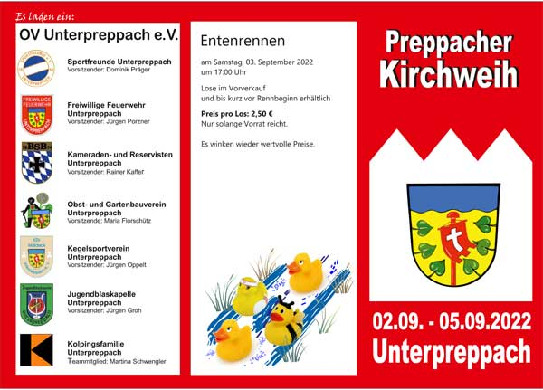 Unterpreppach feiert Kirchweih