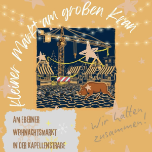 kleiner Markt am großen Kran