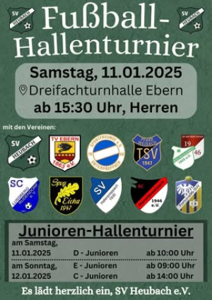 Fußball Hallenturnier des SV Heubach