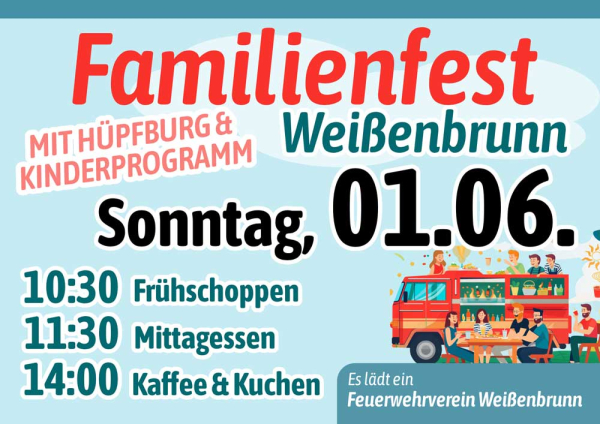 Familienfest in Weißenbrunn