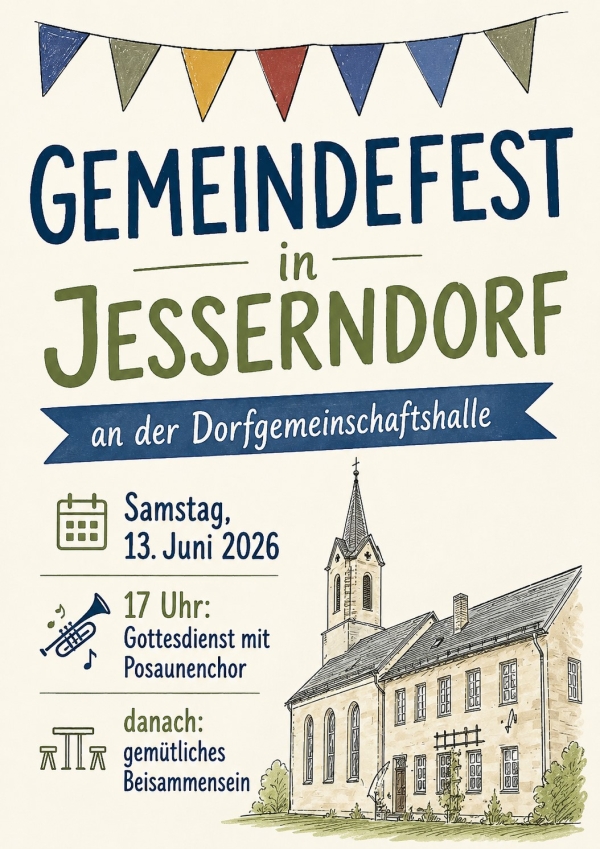 evangelisches Gemeindefest in Jesserndorf