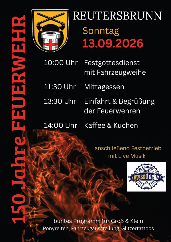 150 Jahre FFW Reutersbrunn