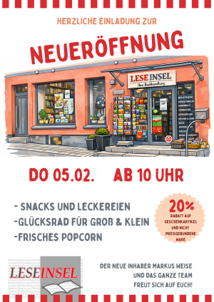 Neuer&ouml;ffnung - Leseinsel Ebern