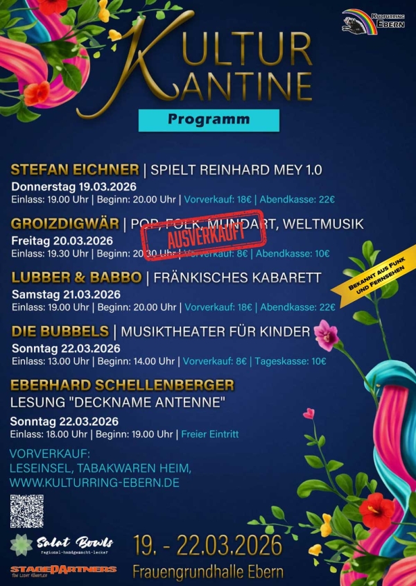 KulturKantine steht bevor