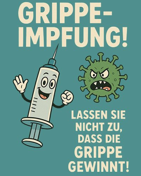 Zeit für die Grippeschutzimpfung