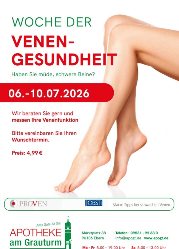 Woche der Venen Gesundheit