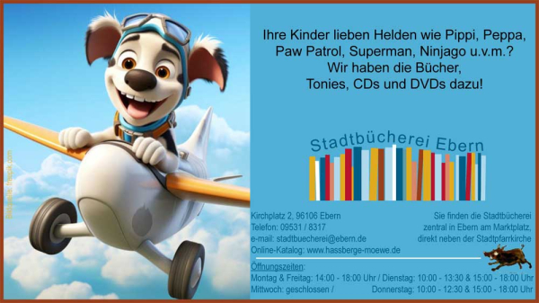 Kinderhelden in der Eberner Stadtb&uuml;cherei